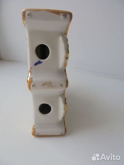 Гжель Киот Праздничный роспись золот