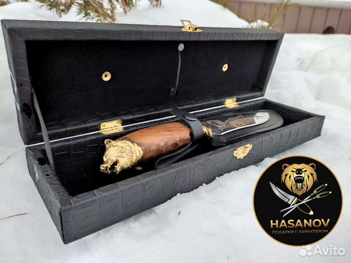 Нож медведь