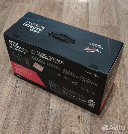 Новая видеокарта Asus RX 6900 XT ROG Strix LC