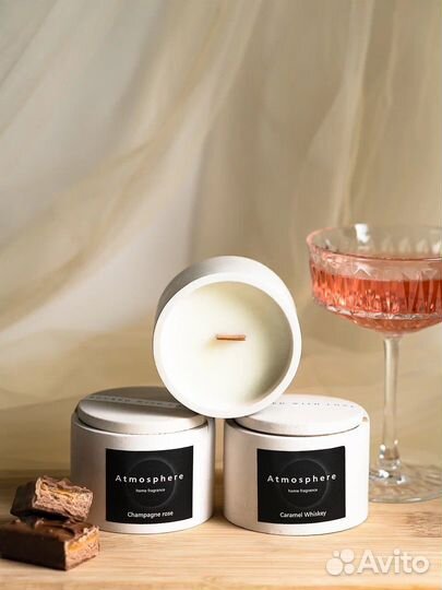 Ароматическая свеча ручной работы. опт