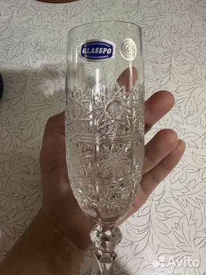 Бокалы для шампанского хрусталь, 4800