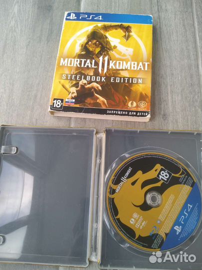 Mortal kombat 11 ps4 steelbook