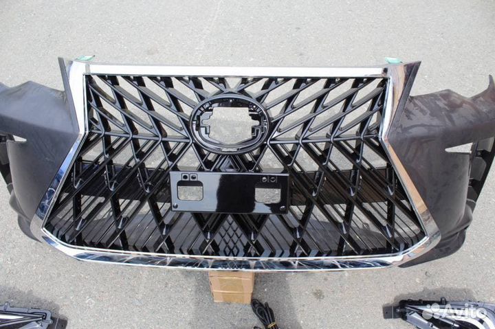 Fortuner 2015+ Бампер с дхо стиль Lexus TRD H7EE4