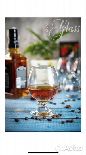 Новый набор бокалов для коньяка на подарок