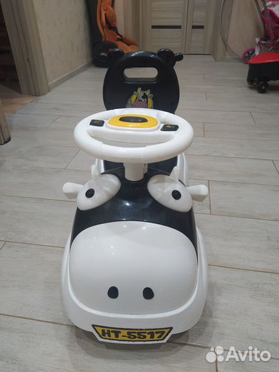 Машинка каталка + сидушка на унитаз