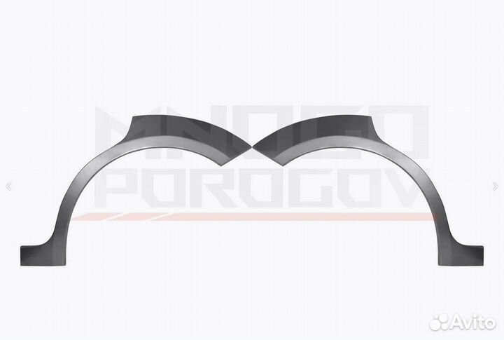 Ремонтные пороги Toyota Corolla 9