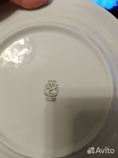 Тарелки фарфор чехия