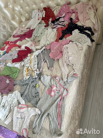 Веще для девочки 0-10 месяцев