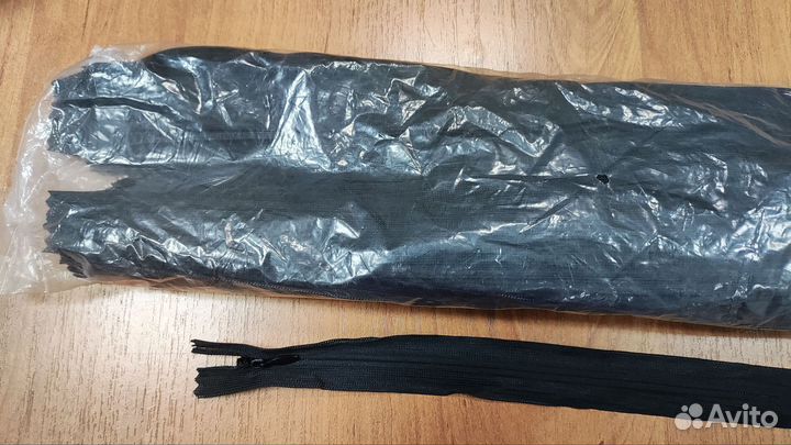 Молнии потайные