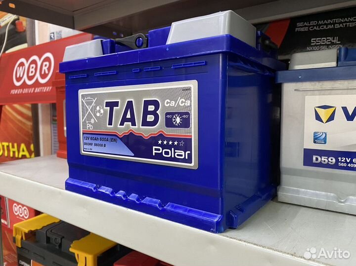 Аккумулятор Tab 60 для холодной зимы