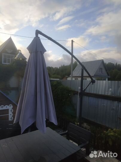 Зонт садовый для дачи бу