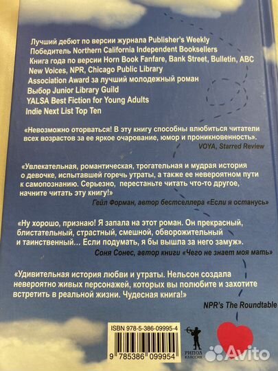 Книга небо повсюду дженди нельсон