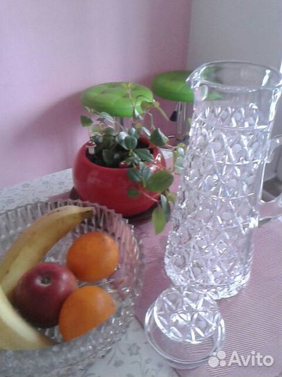 Кувшин хрустальный 