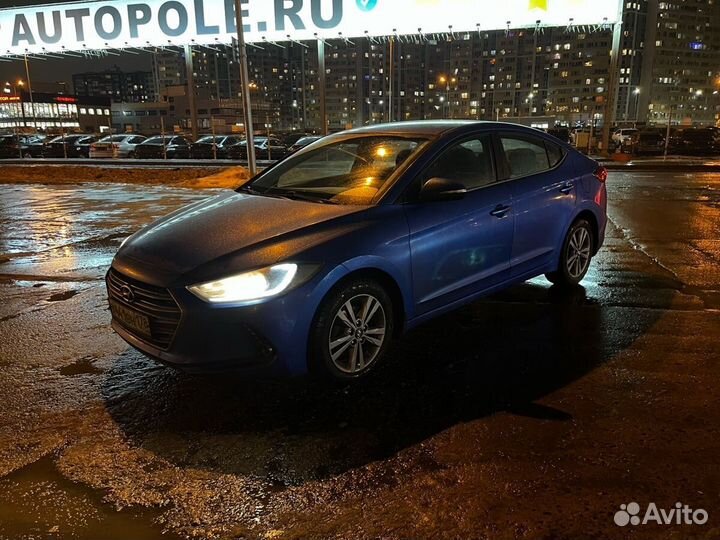 Hyundai Elantra 2.0 AT, 2017, 190 000 км