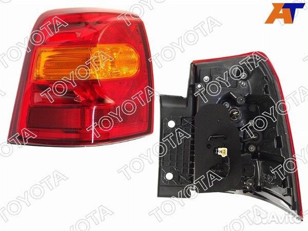 Фонарь задний toyota land cruiser, toyota land cru