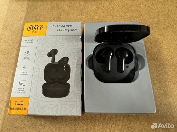 Беспроводные наушники QCY T13