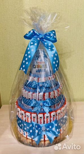 Торт из киндеров-конфет