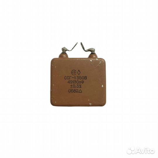 1 шт Конденсатор слюдяной ссг-1350В 49130 пФ