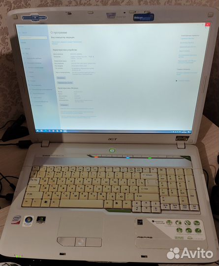 Мультимедийный ноутбук Acer Aspire 7720G