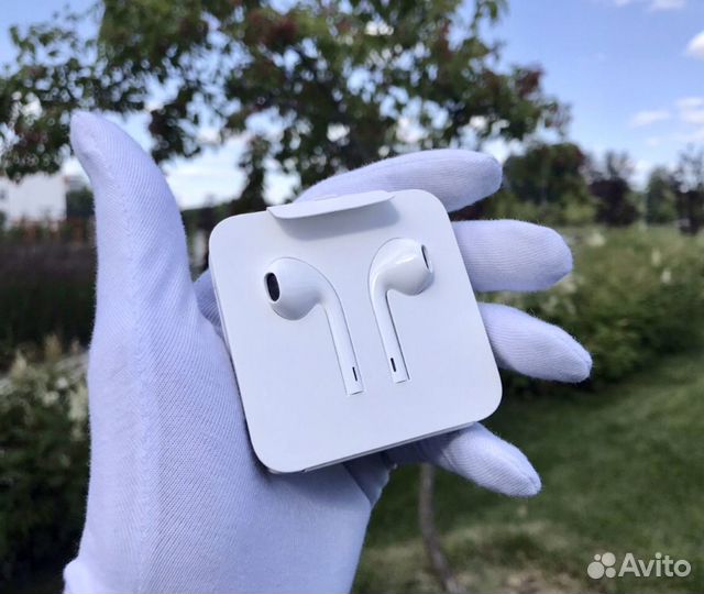 Apple EarPods оригинальные проводные наушники