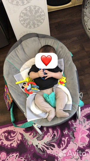 Шезлонг детский