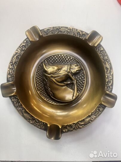 Пепельница бронза СССР