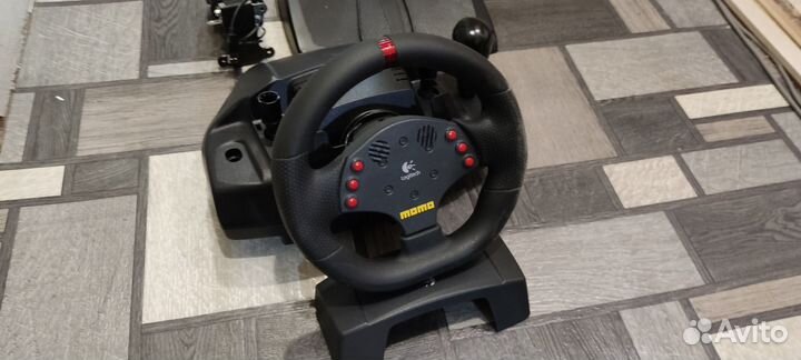Logitech momo racing мод 900 градусов