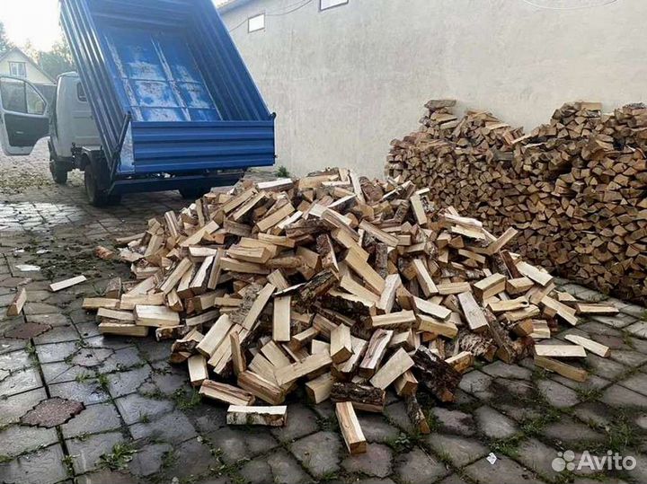 Дрова колотые березовые