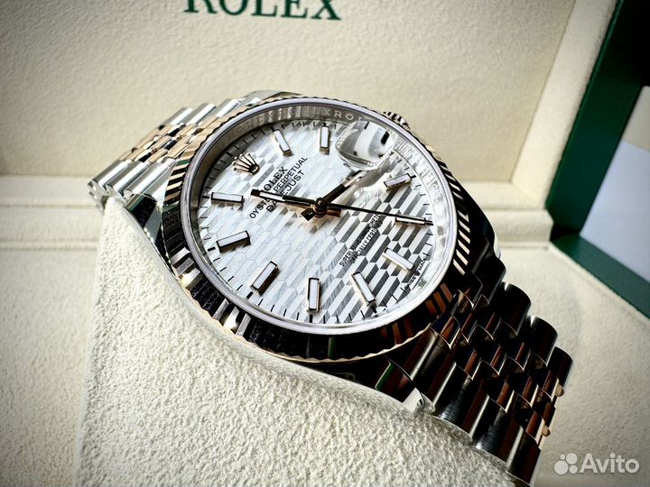 Часы Rolex Datejust 36 mm steel/gold Everose