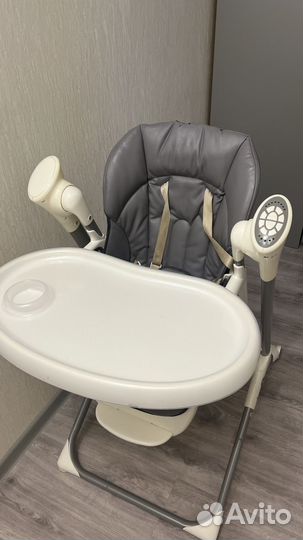 Стул для кормления, качели, шезлонг 3 в 1