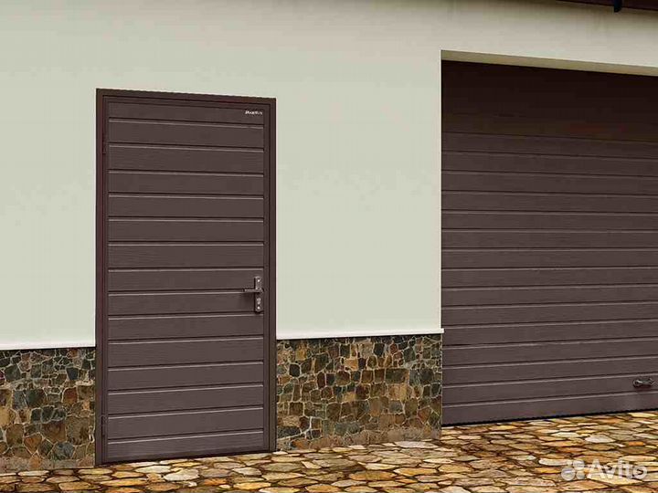 Дверь гаражная, DoorHan Ультра. Сендвич панель 4см