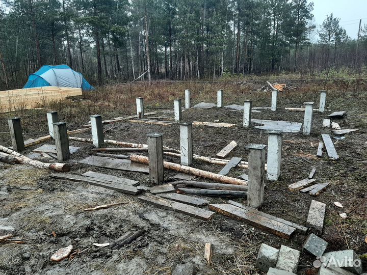 Сваи жби с установкой