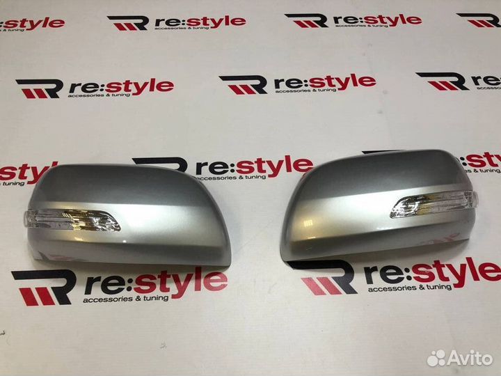 Крышка зеркала Toyota Land Cruiser 200 12-21 Сер