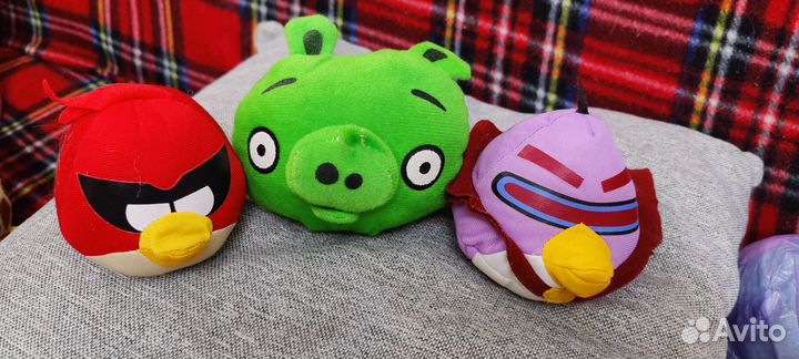 Angry birds игрушки мягкие