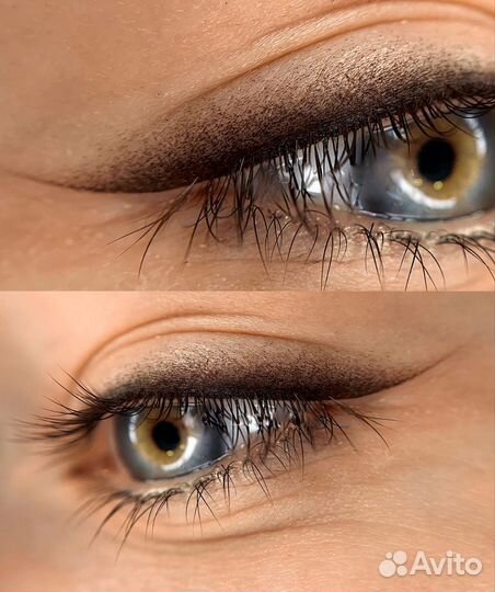 Татуаж Волосковый Пудровые брови Нанонапыление
