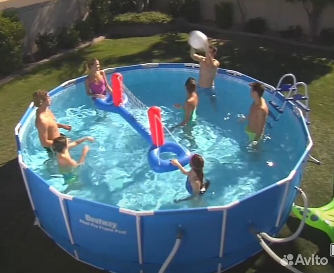 Бассейн каркасный 457 на 122 доставка по РФ