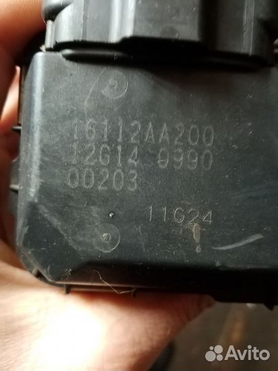 Дроссельная заслонка субару легаси 2.5