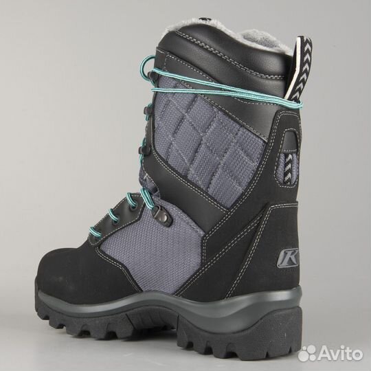 Schneemobilstiefel Klim Aurora GTX Grau-Schwarz