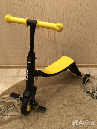 Самокат -беговел-велосипед 3 в 1