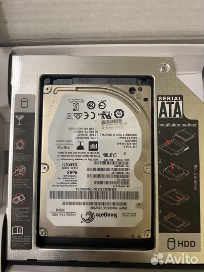 Салазки для hdd ssd 2.5 на ноутбук