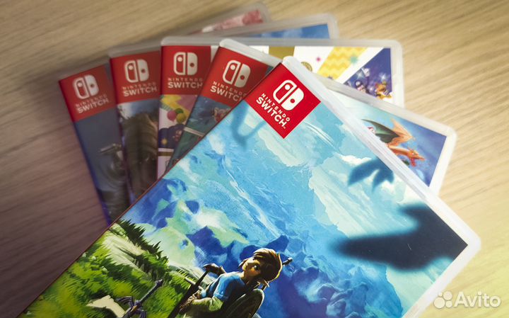 Игры для Nintendo Switch. Картриджи