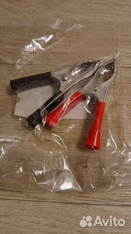 Зажим аккумуляторный Крокодил 15А, m19