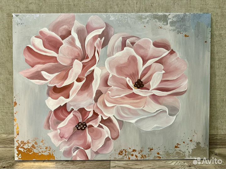 Интерьерная картина цветы