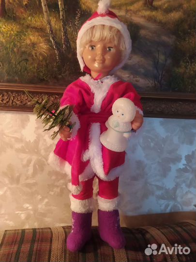 Кукла прошлых лет.64 см Есть клеймо