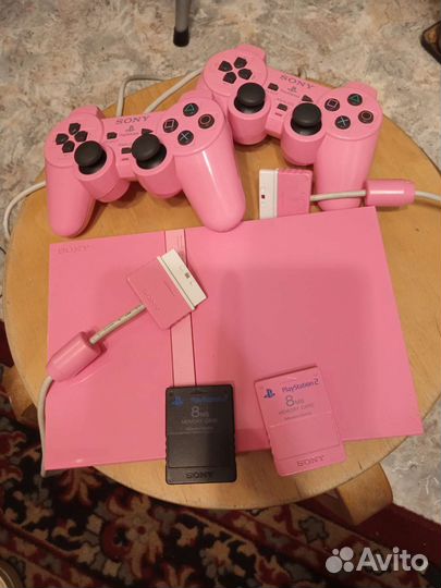 Playstation 2 slim pink
