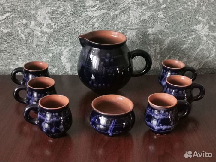 Керамический кофейный сервиз