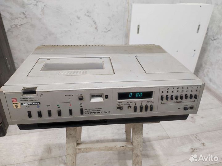 Видеомагнитофон электроника вм 12