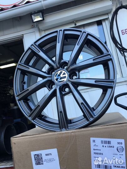 Диски 15 VW Polo. Scoda Rapid