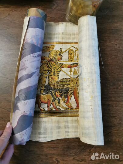 Папирус из Египта, в тубе