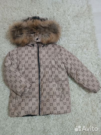 Зимний костюм для девочки 110,116,120